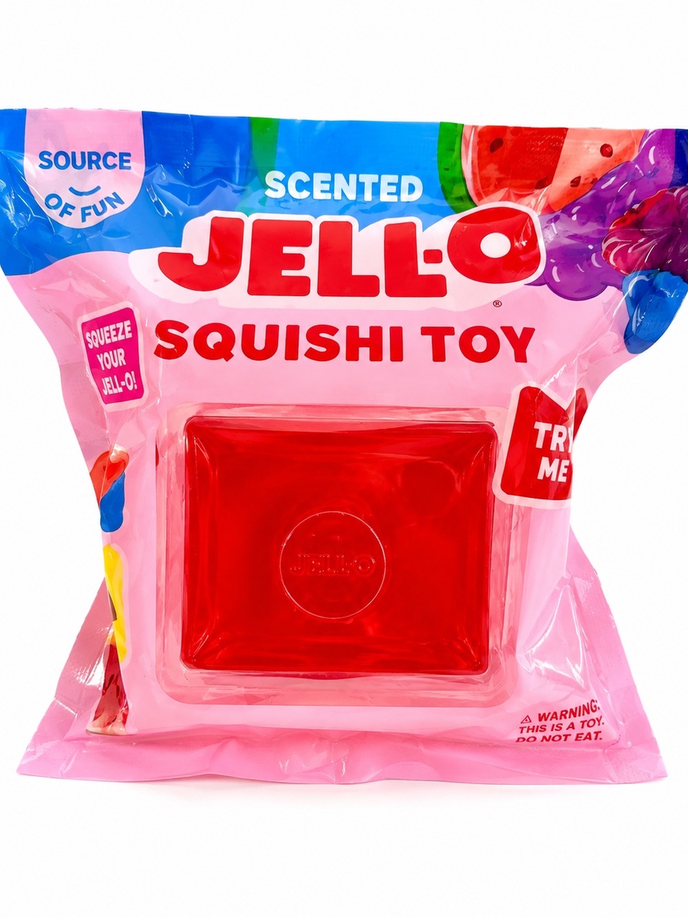 NEW! Jello-O Scented Red Squishi Toy!!